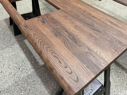 Live Edge Worktop in Chocolate Finish