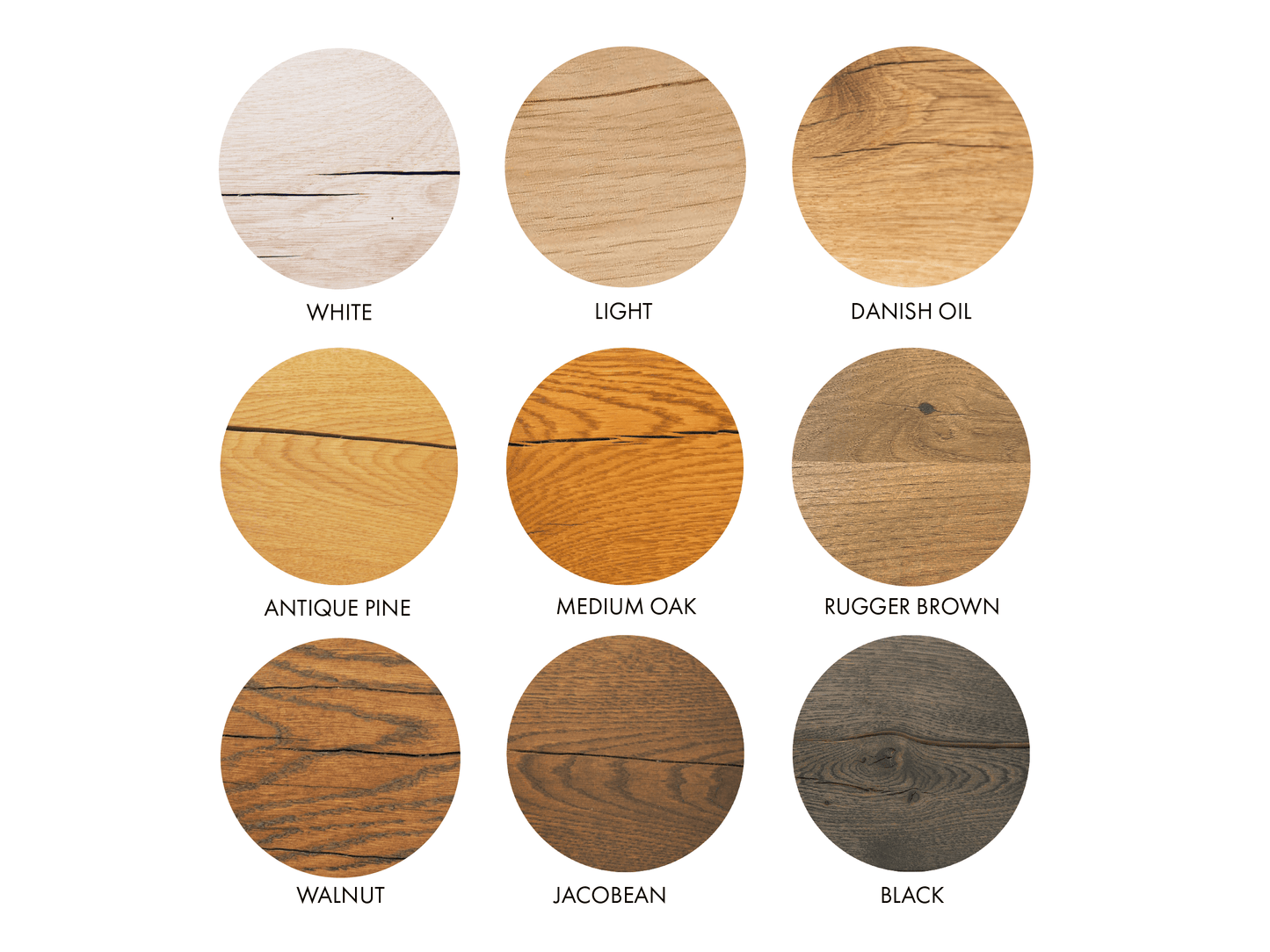 Oak Finishes