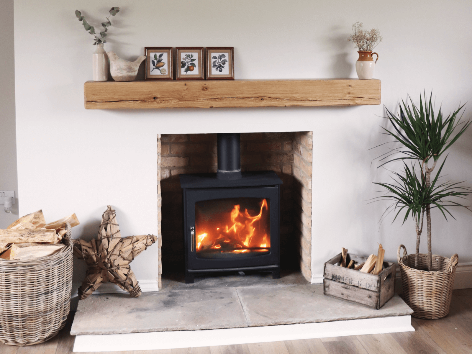 Rustic Oak Beam *Aged* - Light Finish