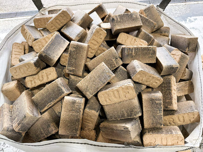 Ruf Oak Briquettes - 400kg Dumpy Bag