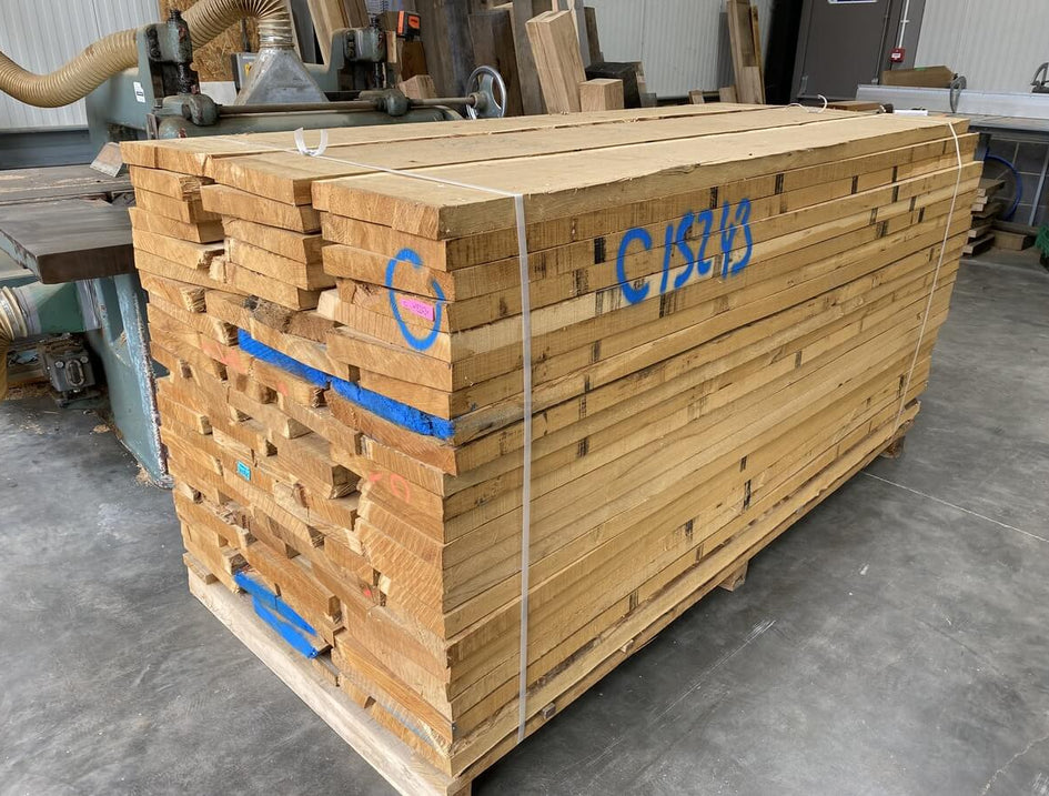 Sawn French Oak - Unedged Character Grade