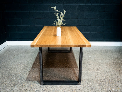 Square Edge European Oak Table 6ft x 3ft (012)