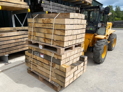 Air Dried Oak Beams Rough Sawn Cut to length