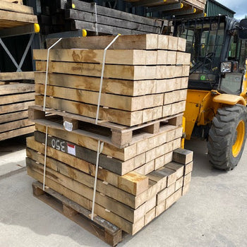 Air Dried Oak Beams Rough Sawn Cut to length