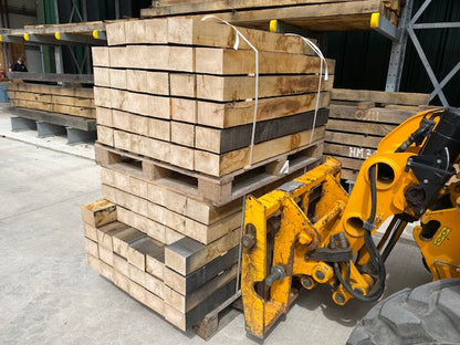 Air Dried Oak Beams Rough Sawn Cut to length