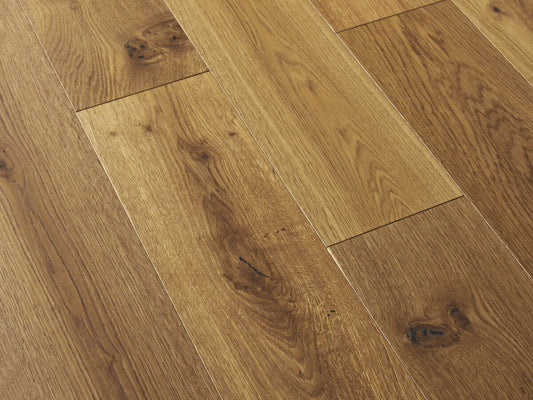 Blenheim Smoked, Brushed & Oiled Multi-ply Oak Flooring