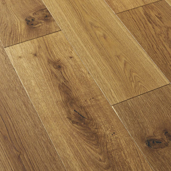 Blenheim Smoked, Brushed & Oiled Multi-ply Oak Flooring