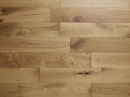 Blenheim Oak Character Grade Brushed & Oiled Multi-ply Oak Flooring 150mm