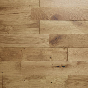 Blenheim Oak Character Grade Brushed & Oiled Multi-ply Oak Flooring 150mm