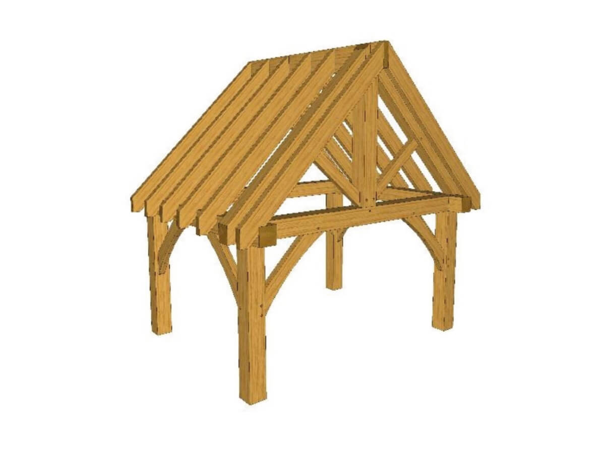 Oak Framed Porch Kit