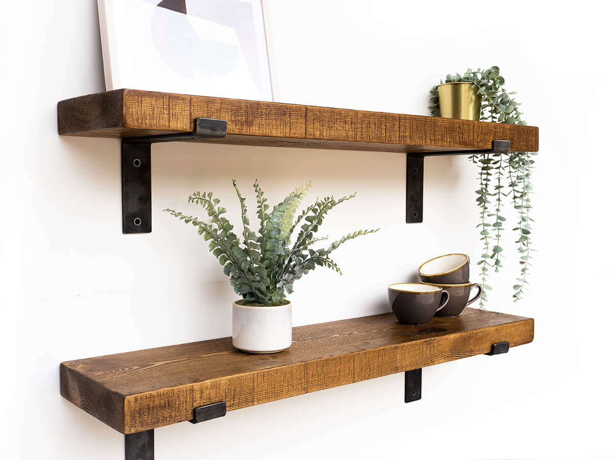 Industrial Bracket Shelf