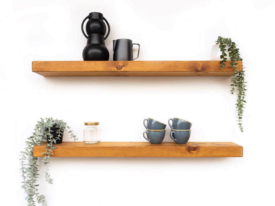 Floating Shelf | Oak Floating Shelf | Rustic Floating Shelf ...