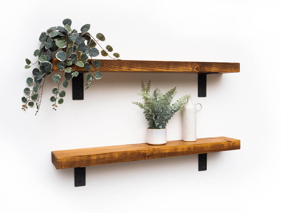 Rustic Kitchen Shelf