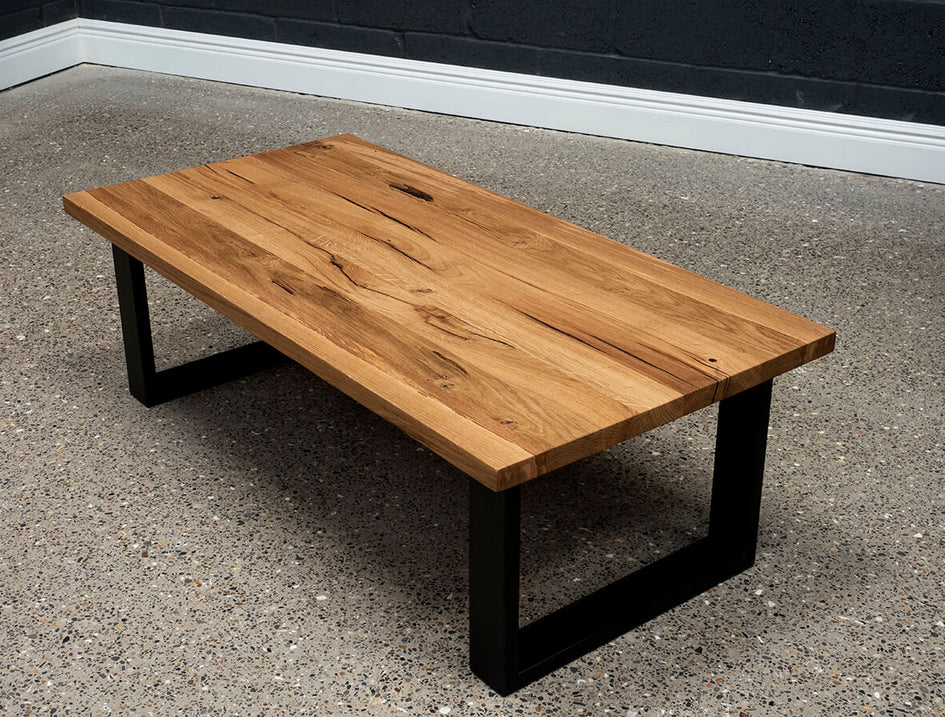 Square Edge European Oak Coffee Table 120cm x 59cm (C003)
