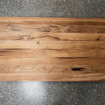 Square Edge European Oak Coffee Table 120cm x 59cm (C003)