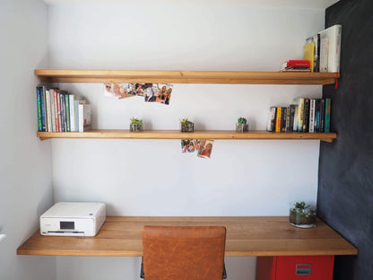 Full Stave Oak Worktops and shelves - Oiled