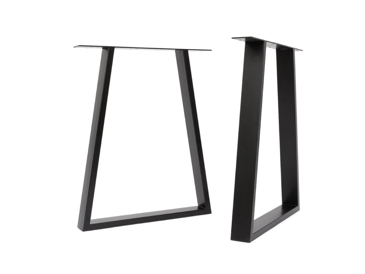 Trapezium Steel Table Legs