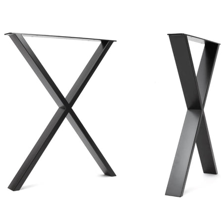 X-Frame Steel Table Legs