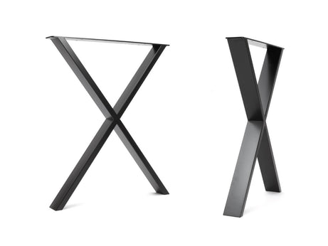 X-Frame Steel Table Legs