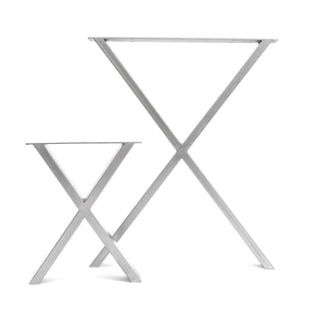 X-Frame Steel Table Legs