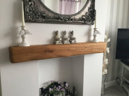 Oak Fireplace Mantel