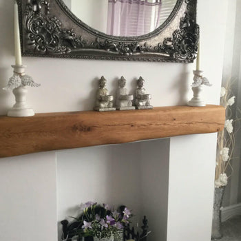 Oak Fireplace Mantel