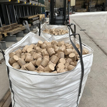 Eco Oak Briquettes 400kg Dumpy Bag
