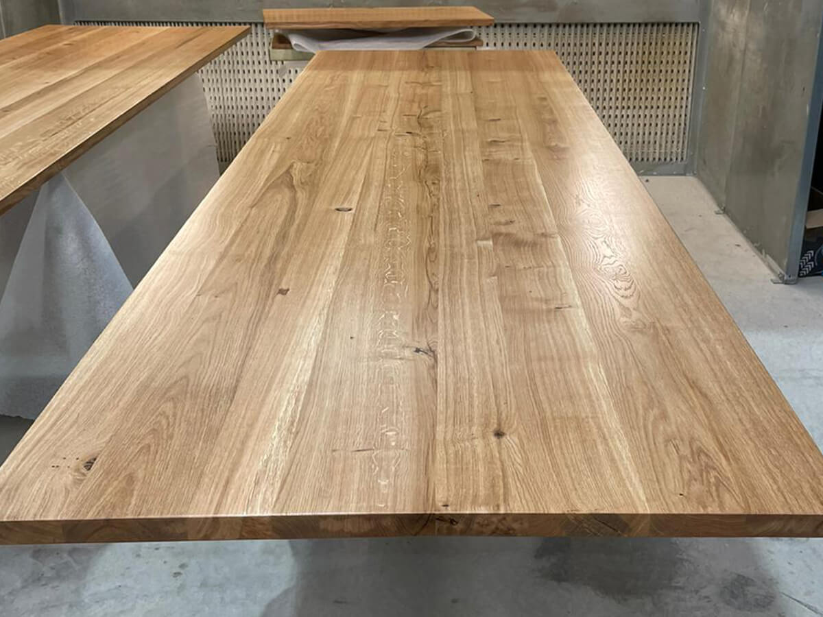 Full Stave Solid Oak Worktop - Character grade European Oak - UK Made